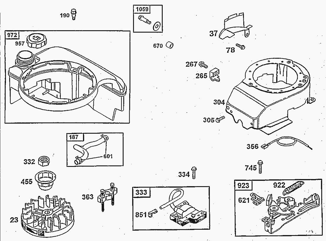 Liste dei pezzi di ricambio