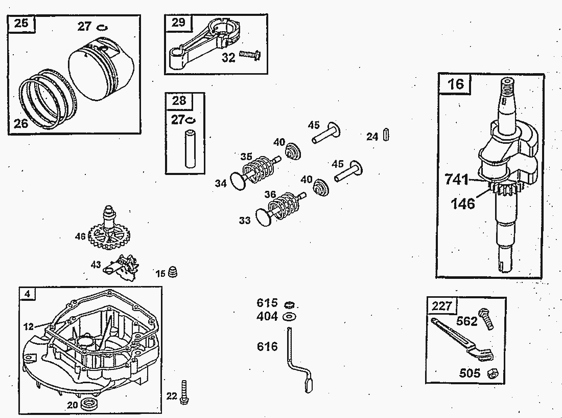 Liste dei pezzi di ricambio