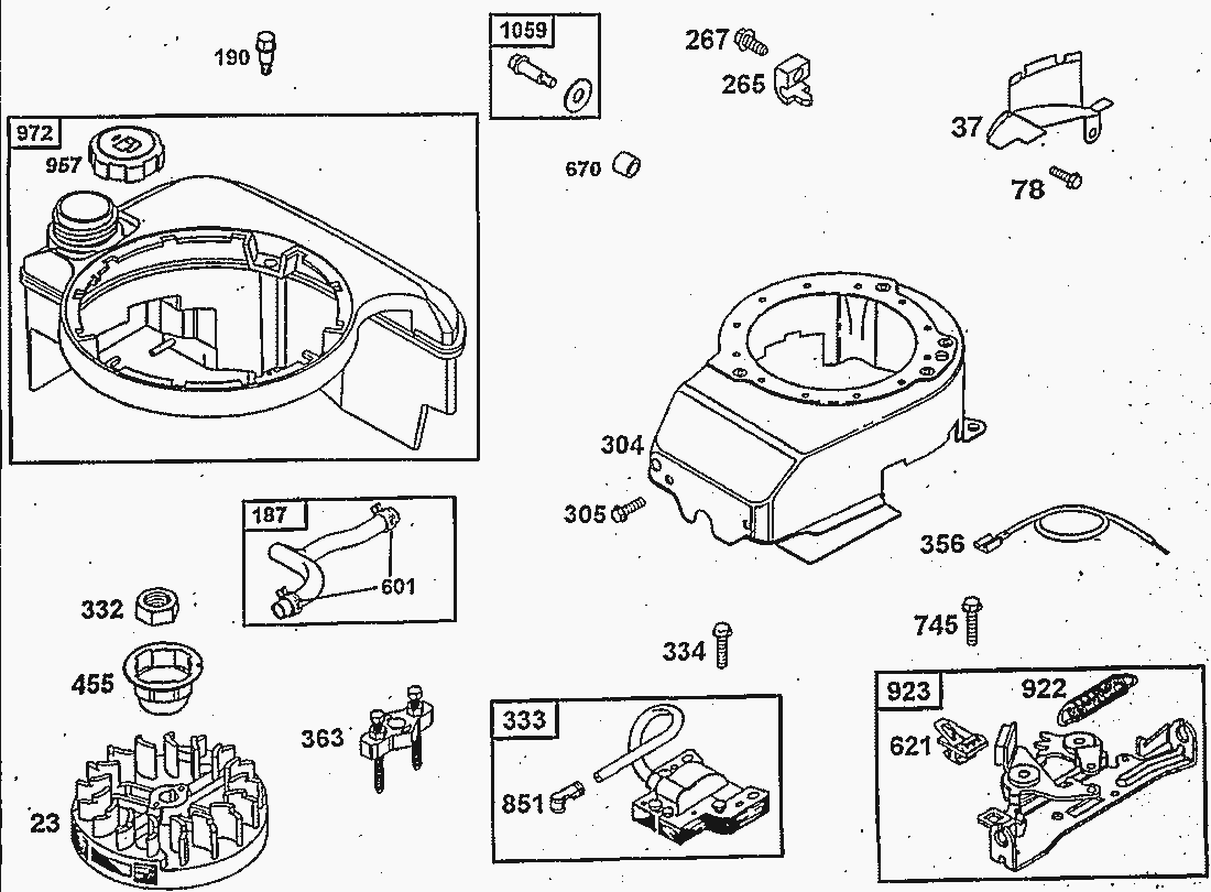 Liste dei pezzi di ricambio