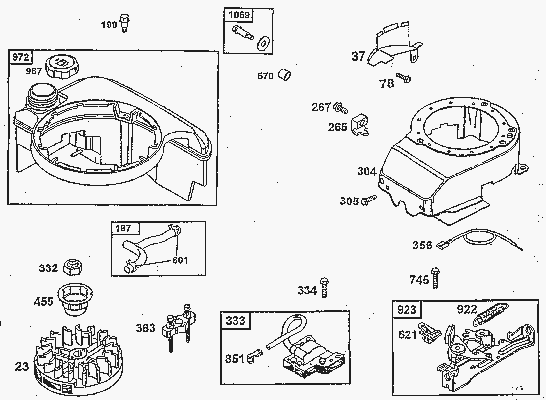 Liste dei pezzi di ricambio