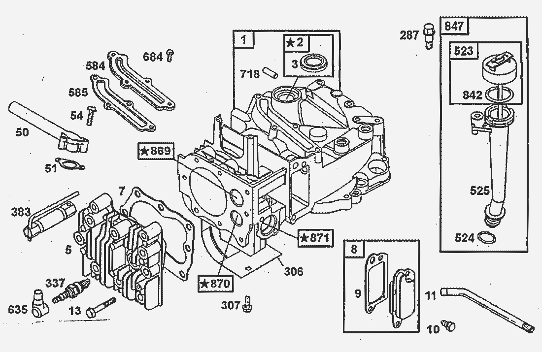 Liste dei pezzi di ricambio