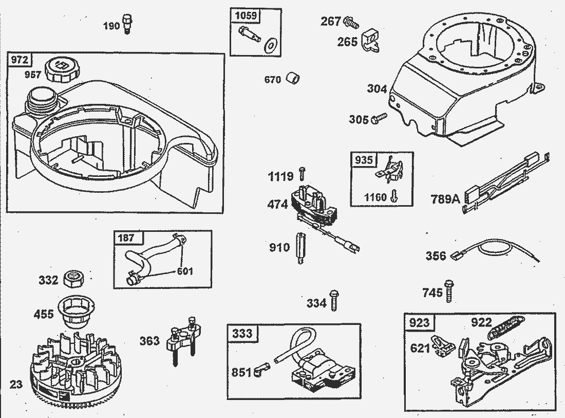 Liste dei pezzi di ricambio
