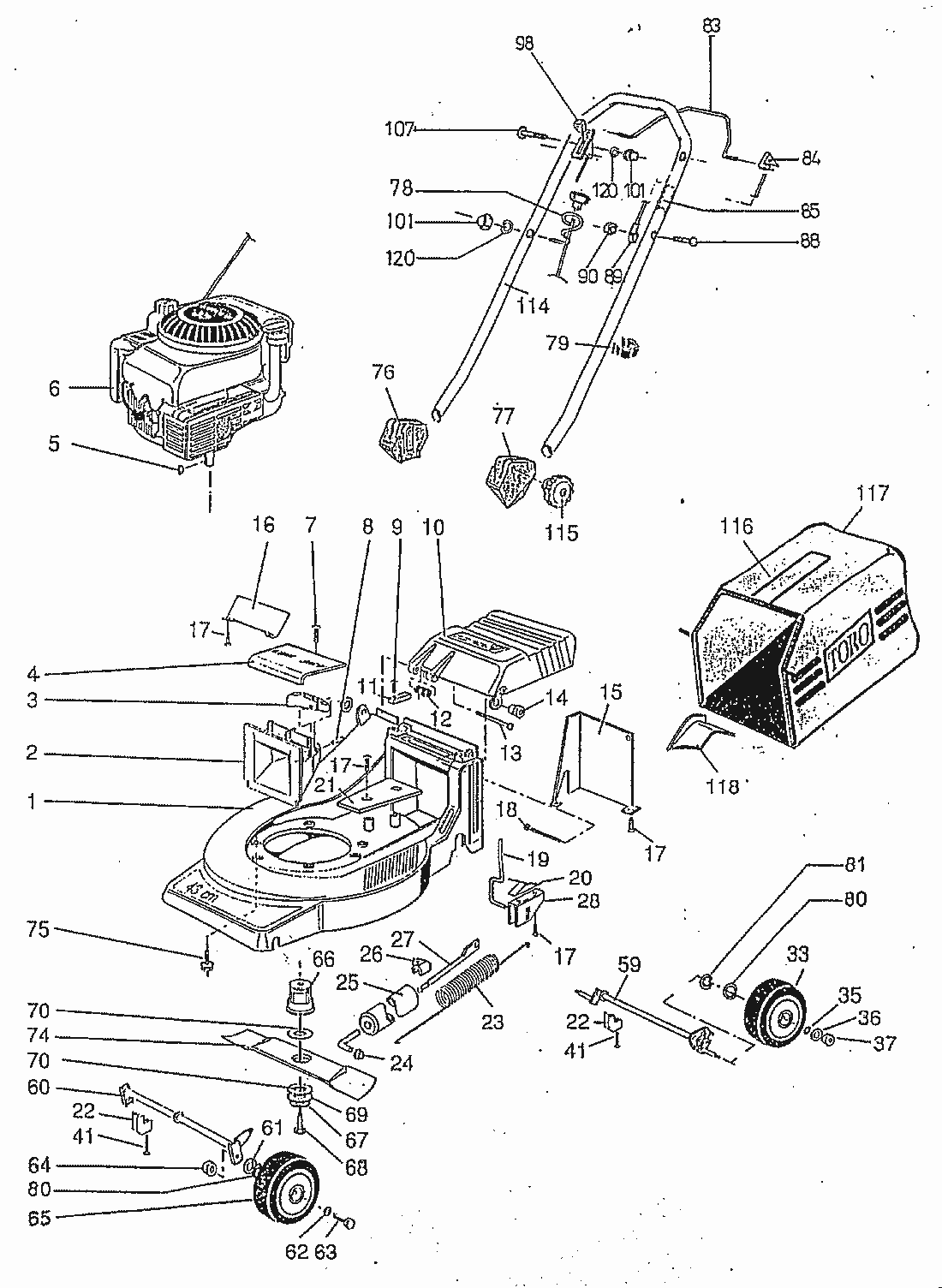 Liste dei pezzi di ricambio