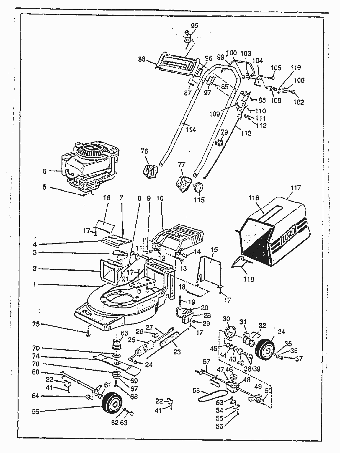 Liste dei pezzi di ricambio