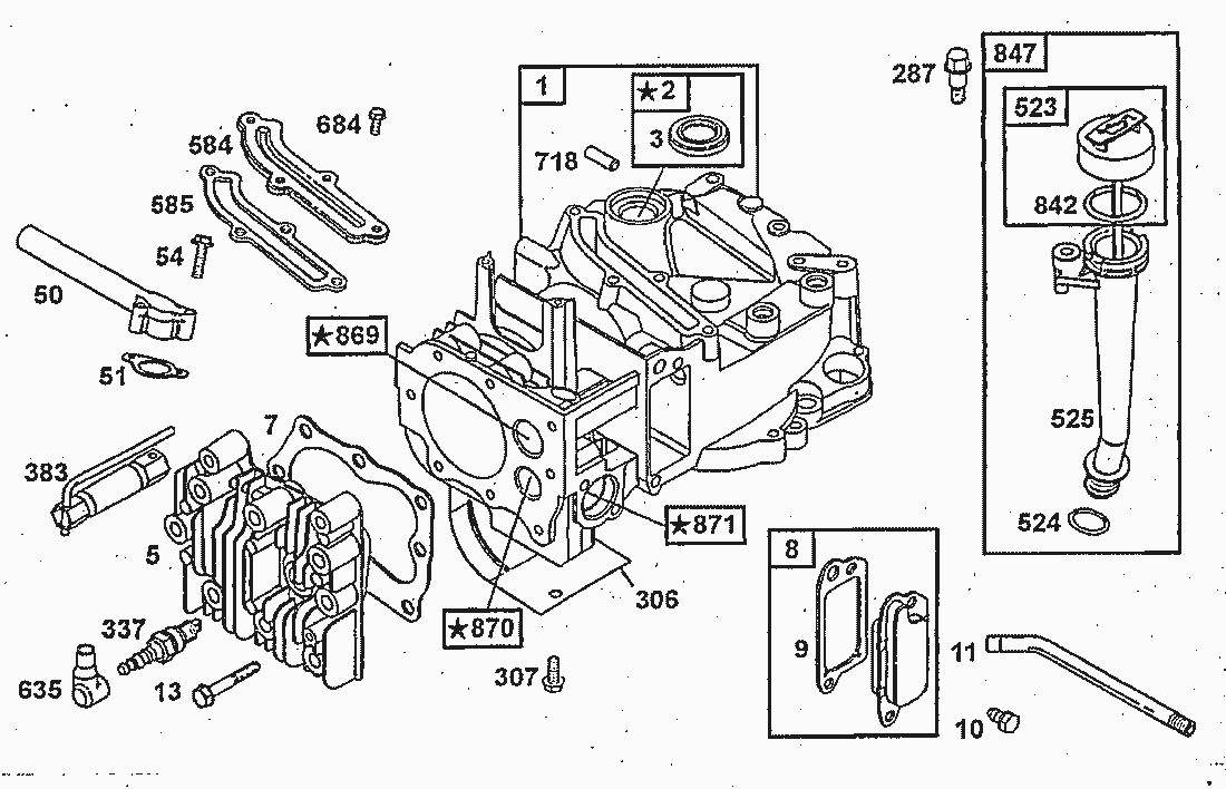 Liste dei pezzi di ricambio