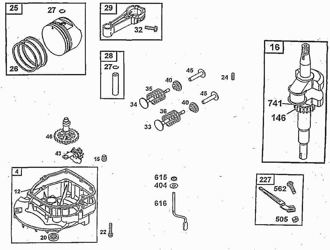Liste dei pezzi di ricambio