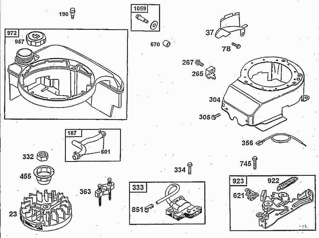 Liste dei pezzi di ricambio