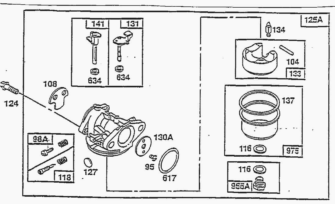 Liste dei pezzi di ricambio