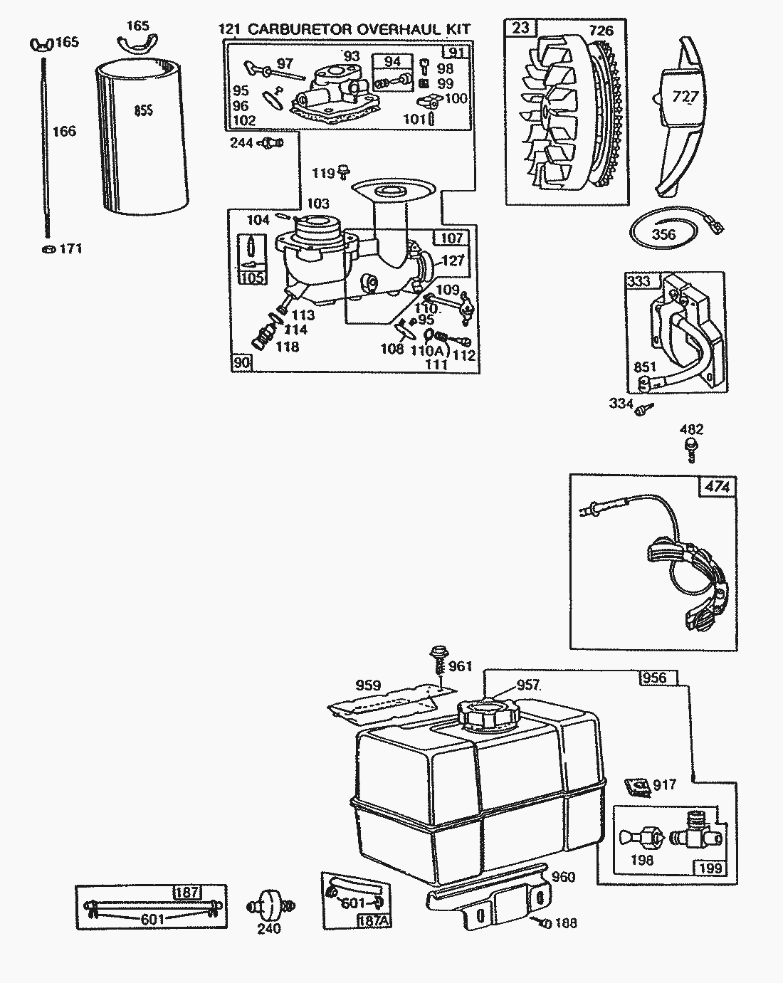 Liste dei pezzi di ricambio