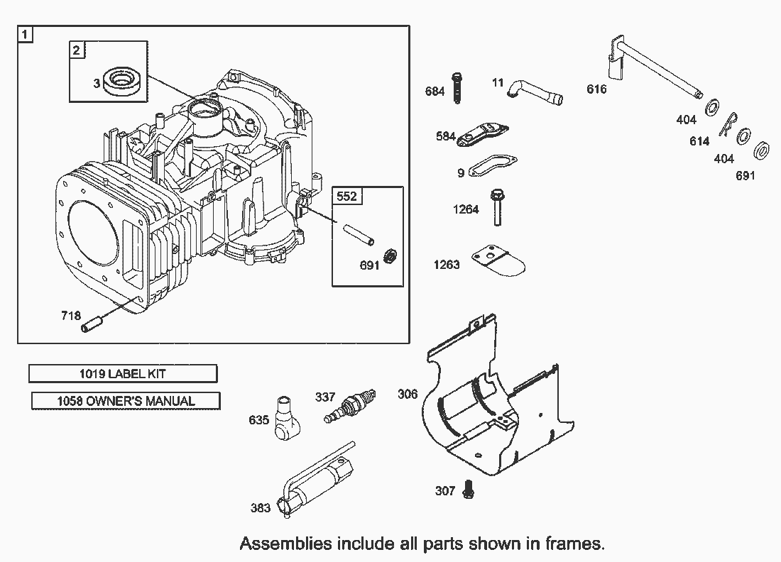 Liste dei pezzi di ricambio