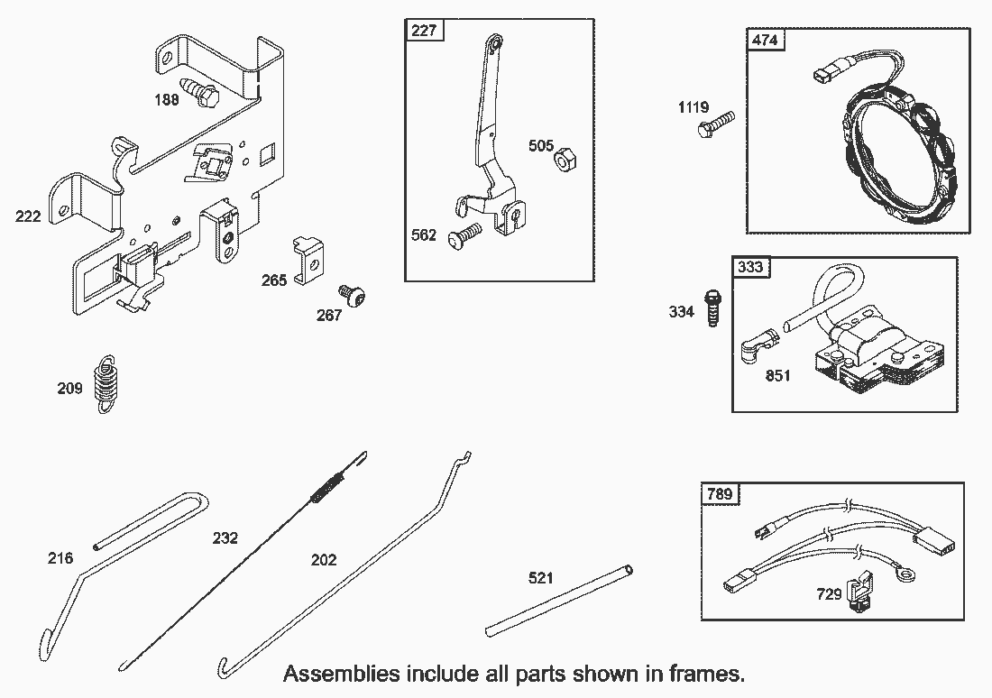 Liste dei pezzi di ricambio