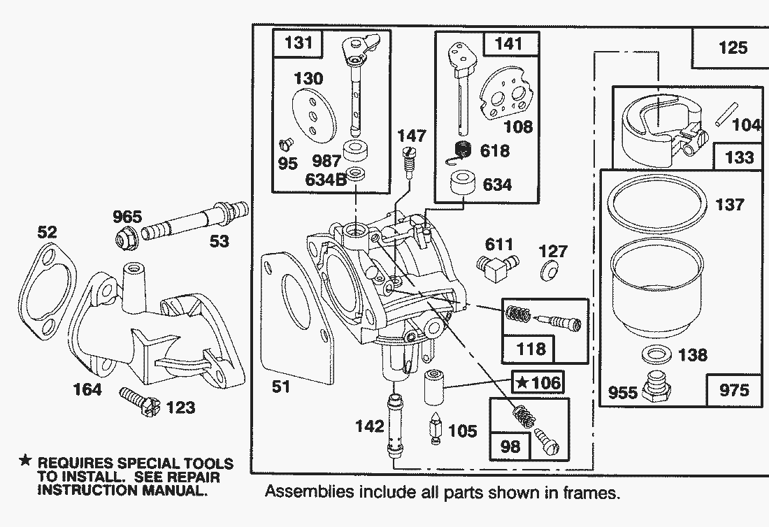 Liste dei pezzi di ricambio