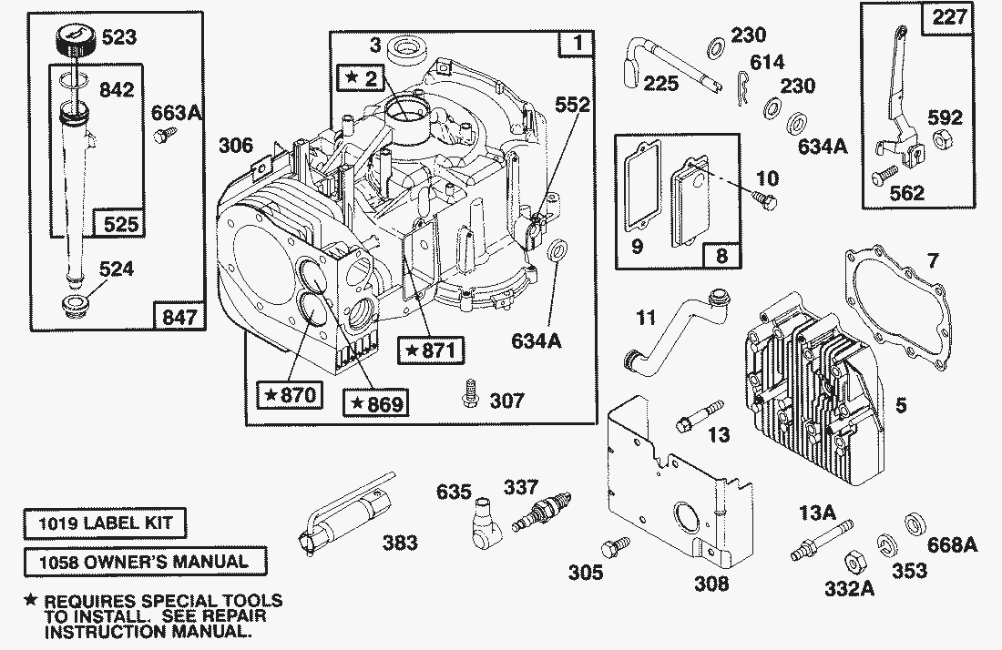Liste dei pezzi di ricambio
