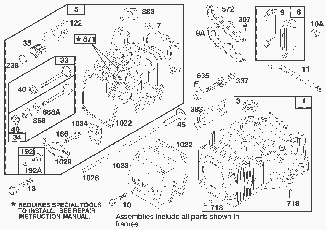 Liste dei pezzi di ricambio