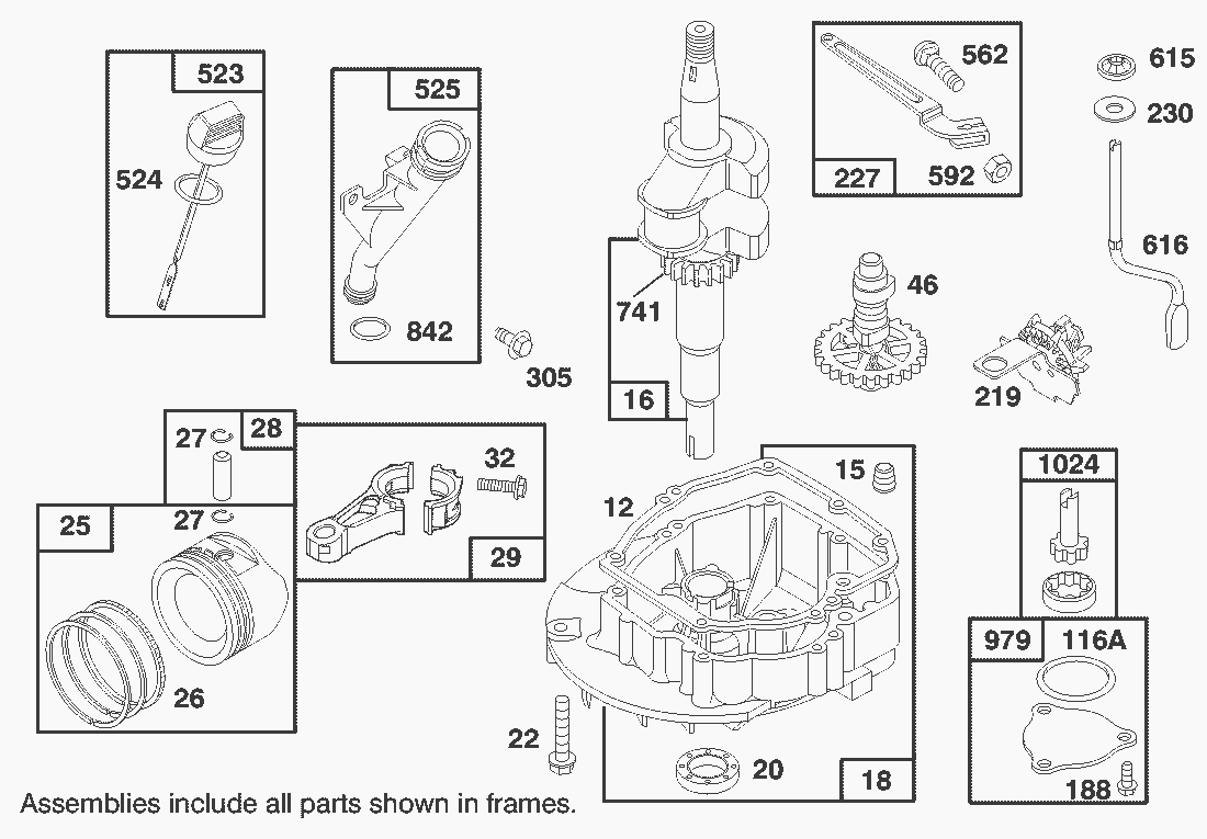 Liste dei pezzi di ricambio