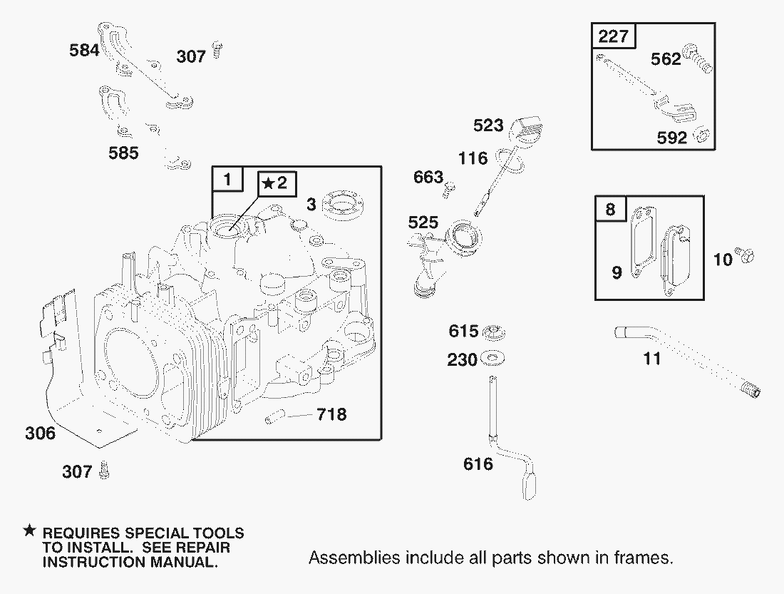 Liste dei pezzi di ricambio