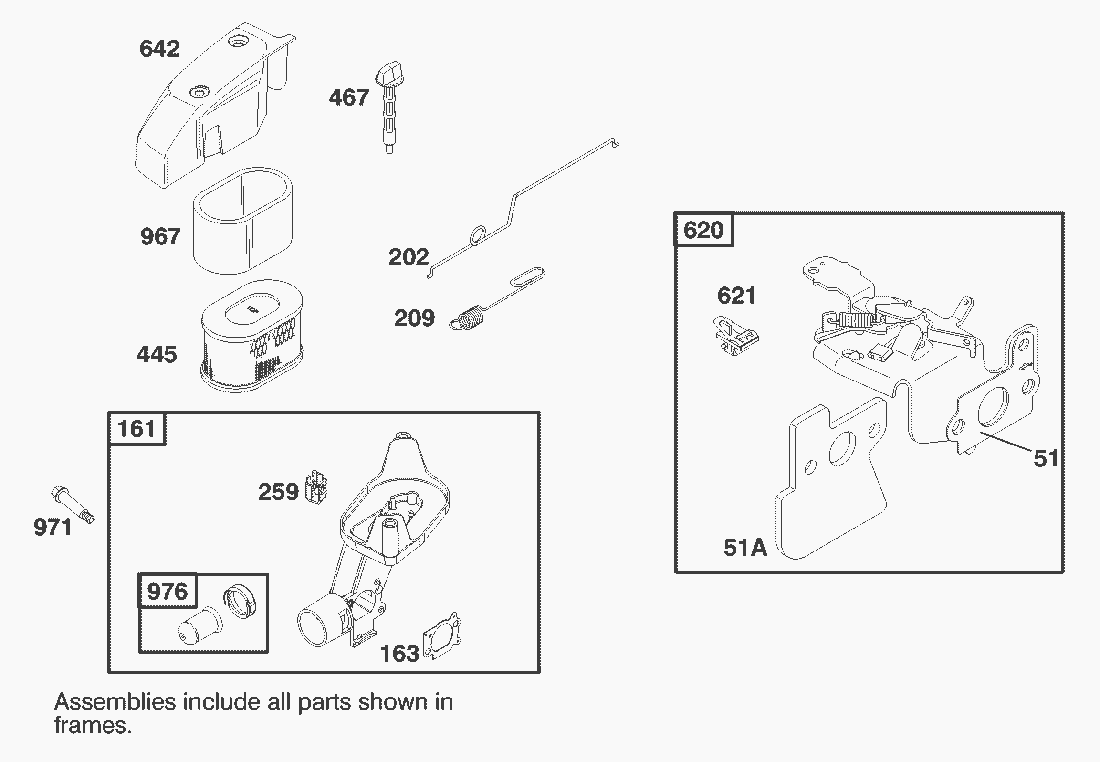 Liste dei pezzi di ricambio