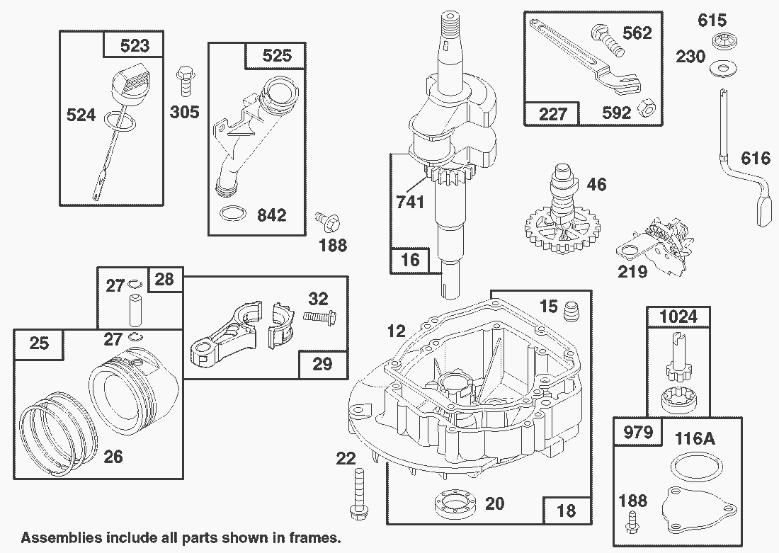 Liste dei pezzi di ricambio