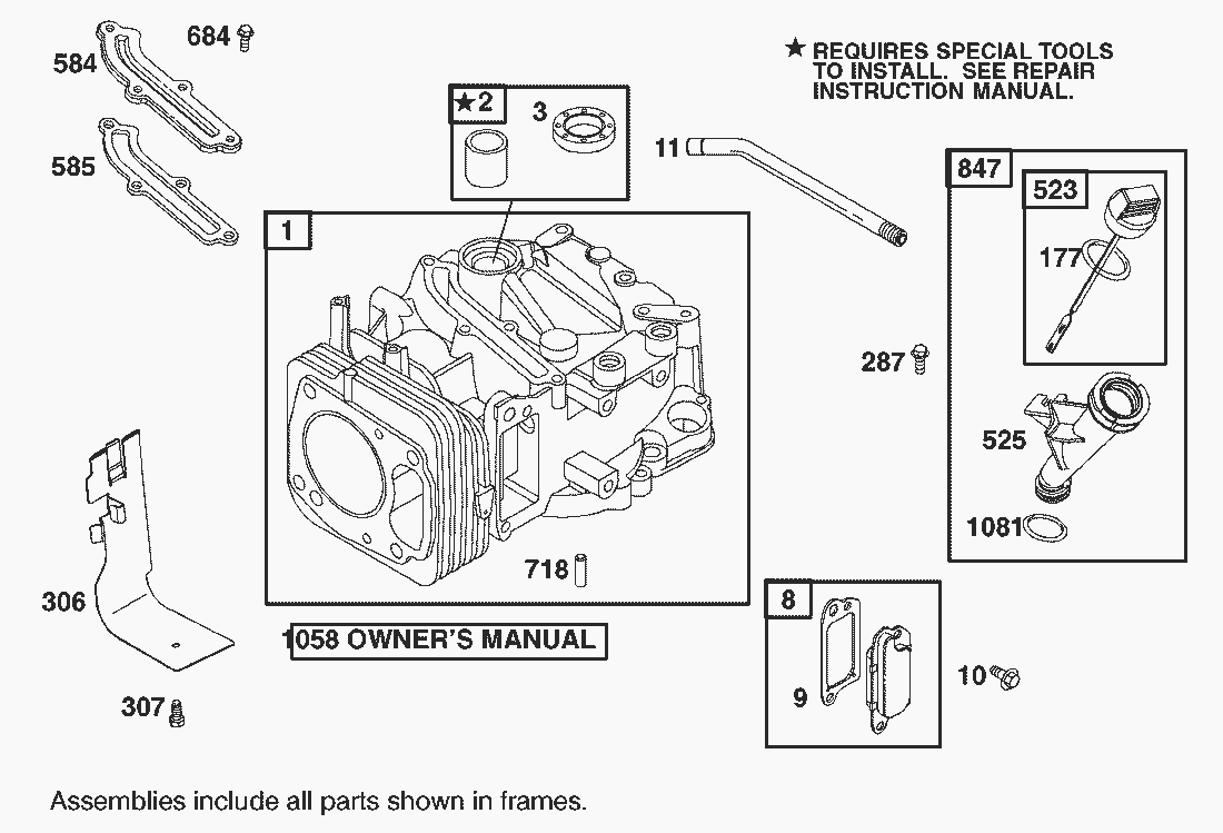 Liste dei pezzi di ricambio