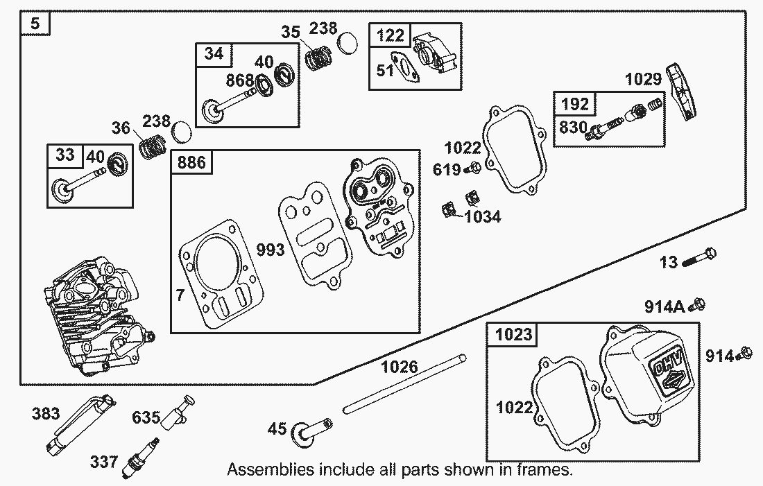 Liste dei pezzi di ricambio