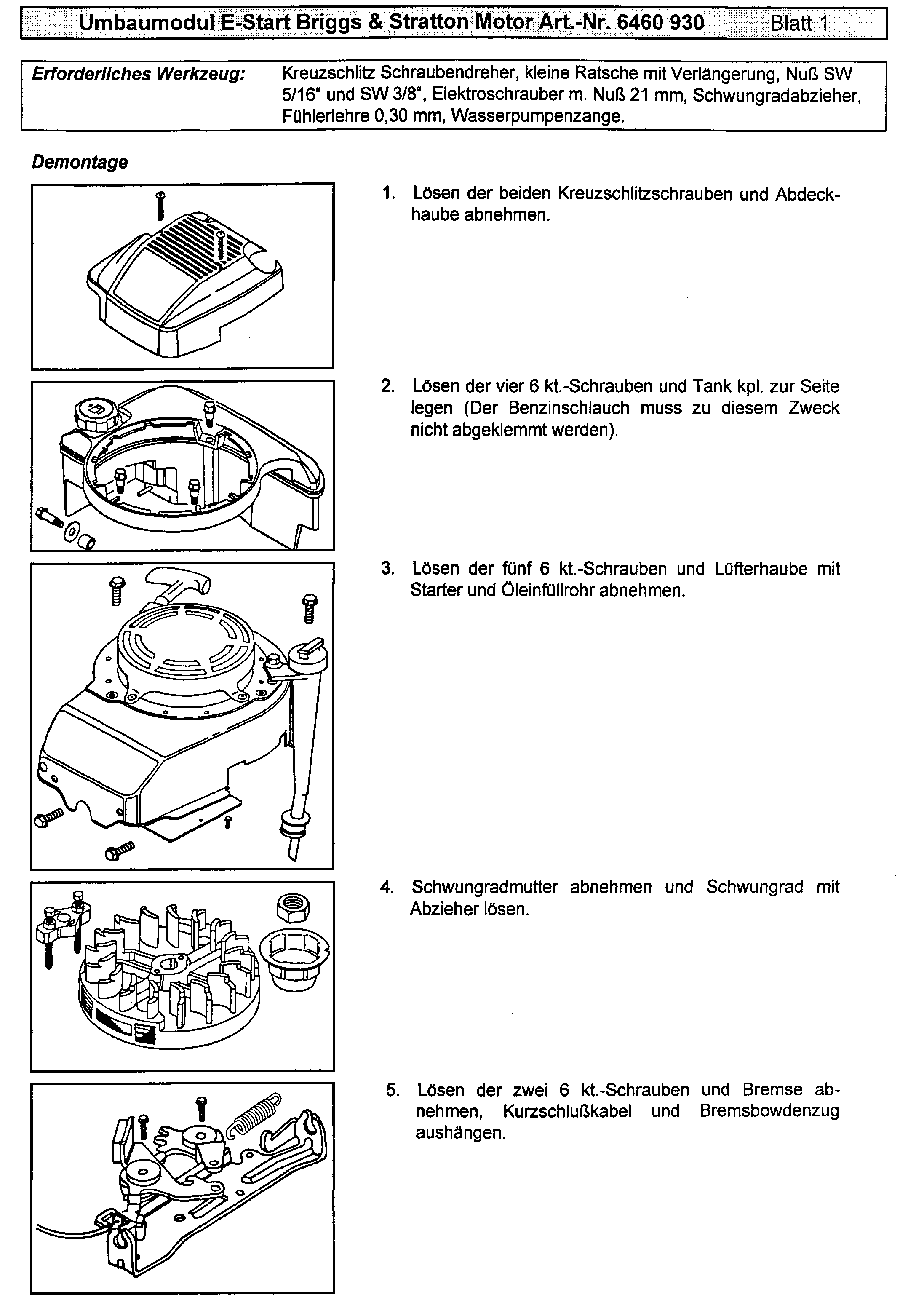 Liste dei pezzi di ricambio