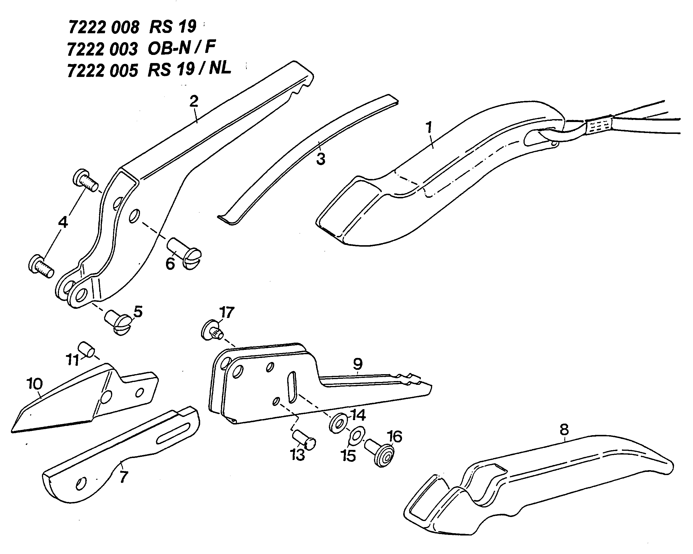 Liste dei pezzi di ricambio