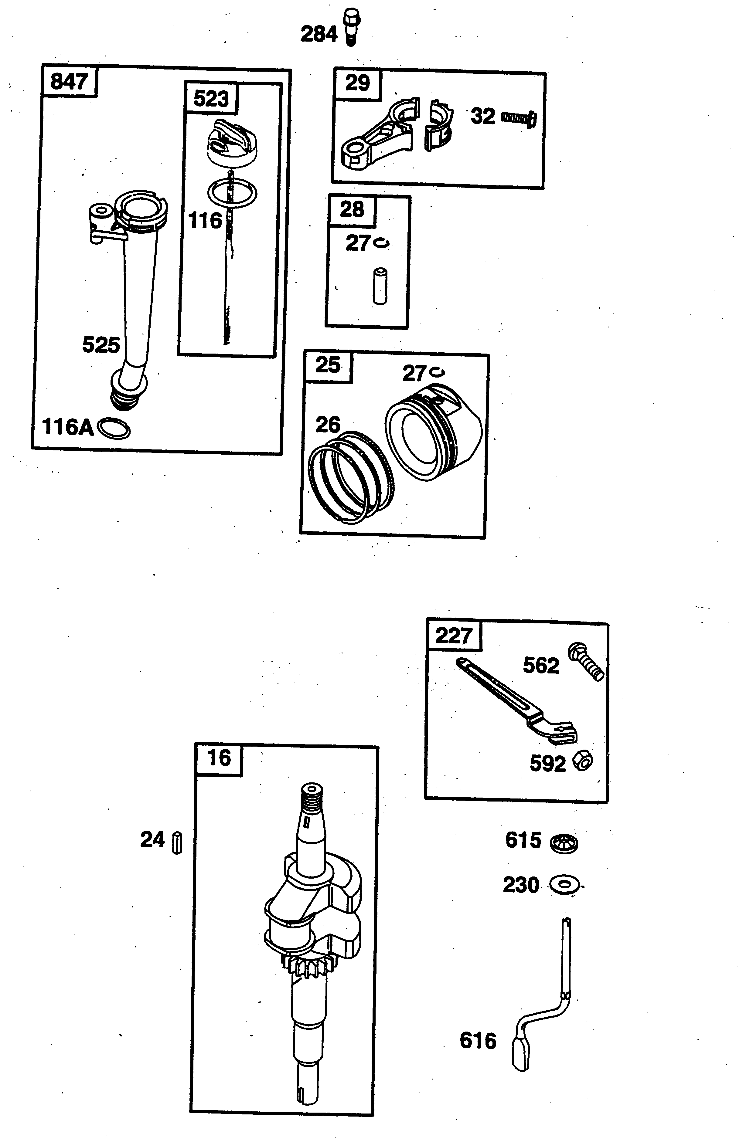Liste dei pezzi di ricambio