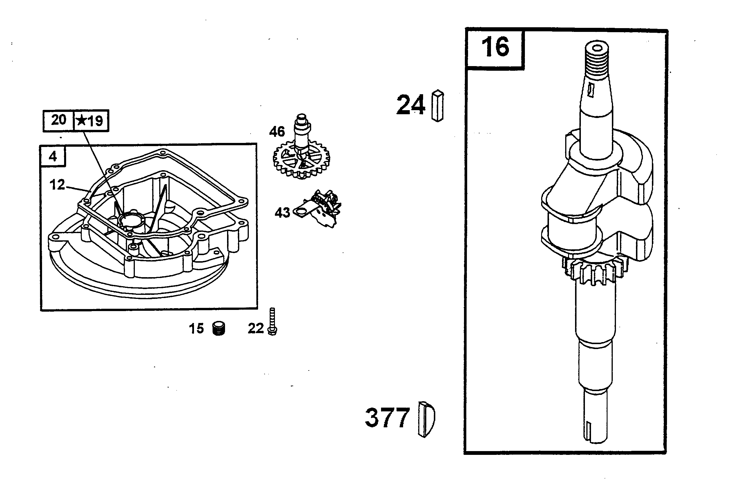 Liste dei pezzi di ricambio