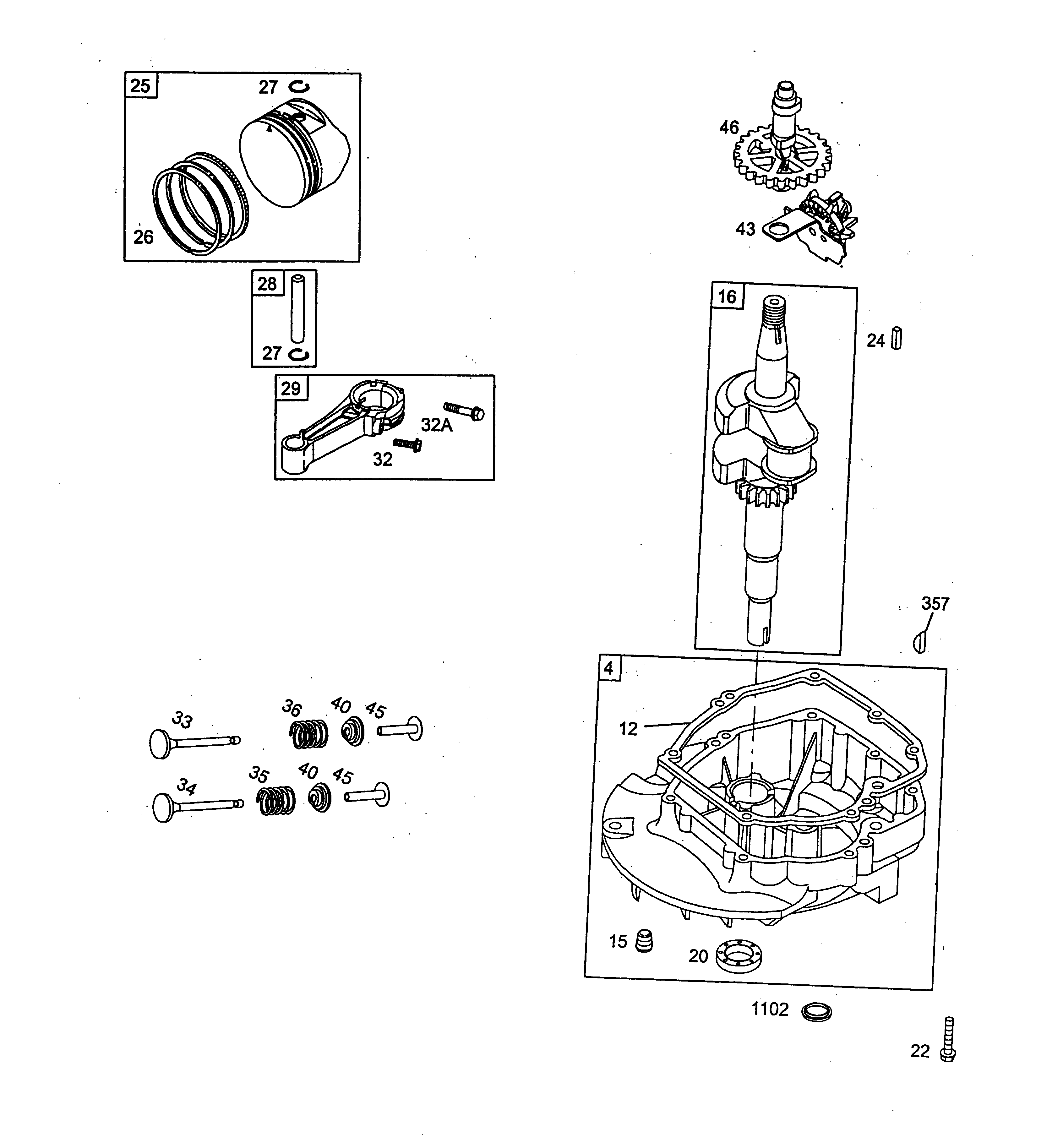 Liste dei pezzi di ricambio