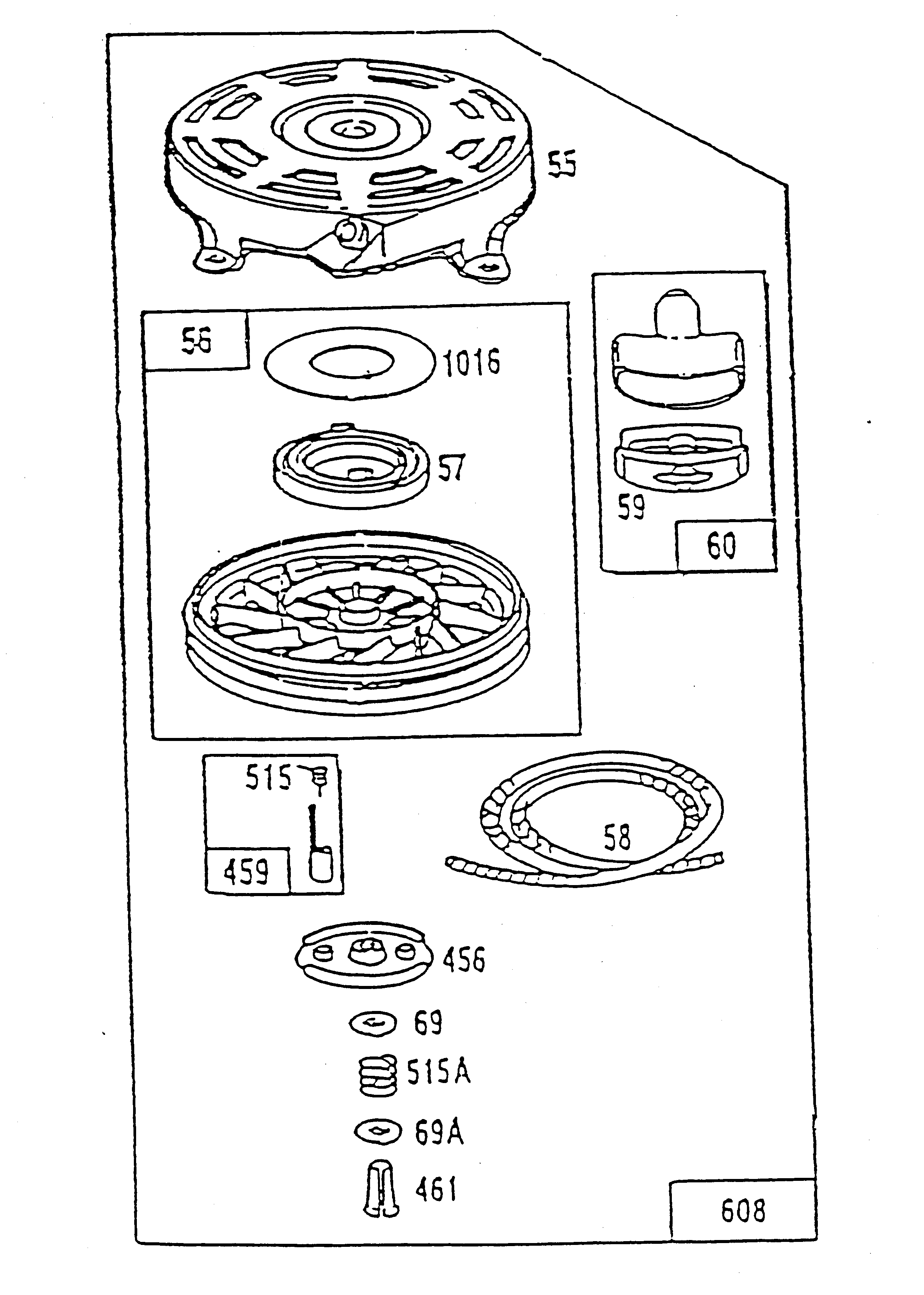 Liste dei pezzi di ricambio