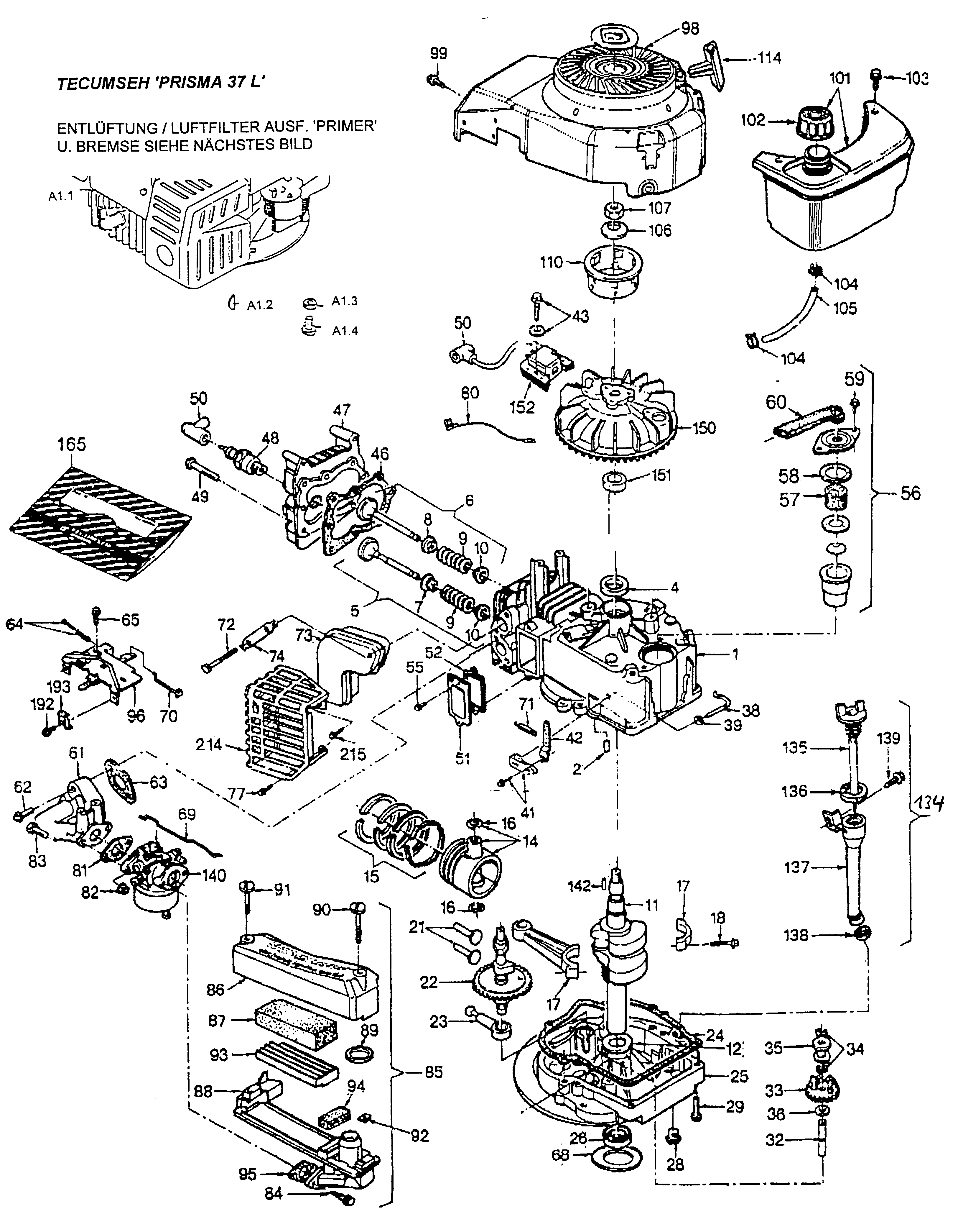 Liste dei pezzi di ricambio
