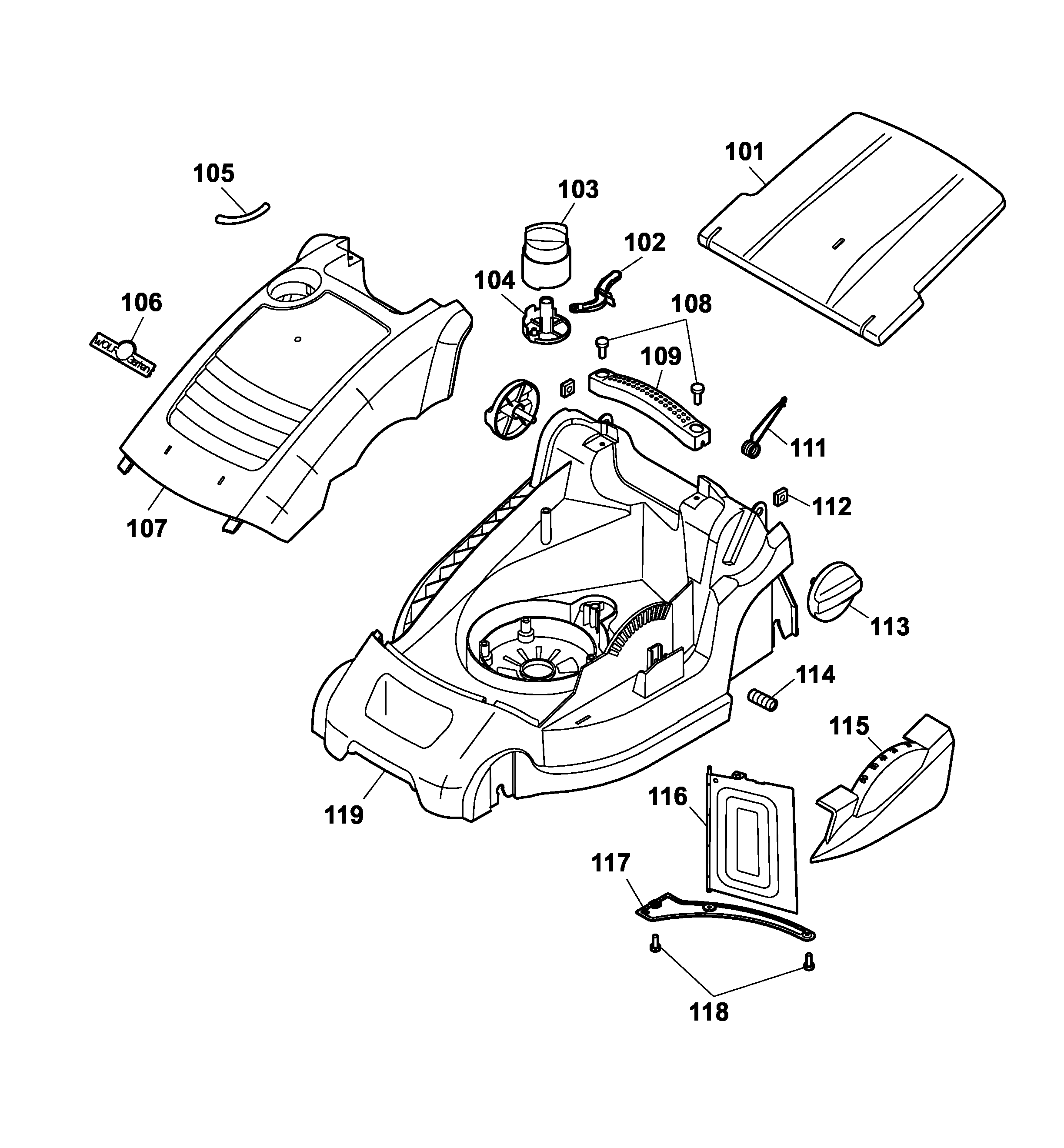 Liste dei pezzi di ricambio