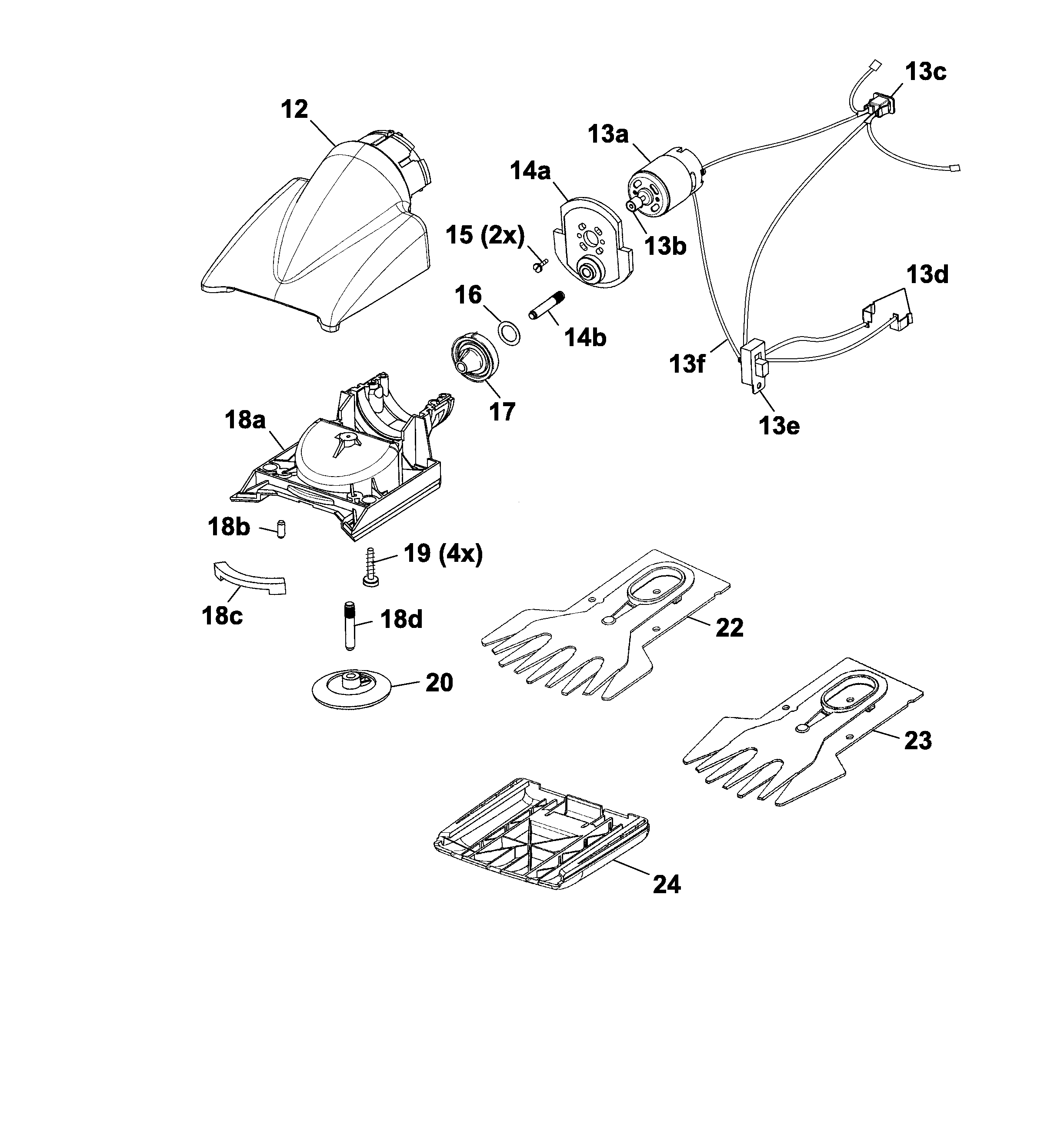 Liste dei pezzi di ricambio